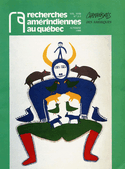 Recherches amérindiennes au Québec, v. XVIII, no 02-03, 1988